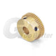 0.5 Mod Brass Pinion Spur Gear 52 Teeth Bore 4/5/6/8/10/12mm Transmission Gear