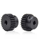1 Module 45# Steel Spur Gear 33T-150T 1M Metal Pinion Gear For Motor CNC Robot