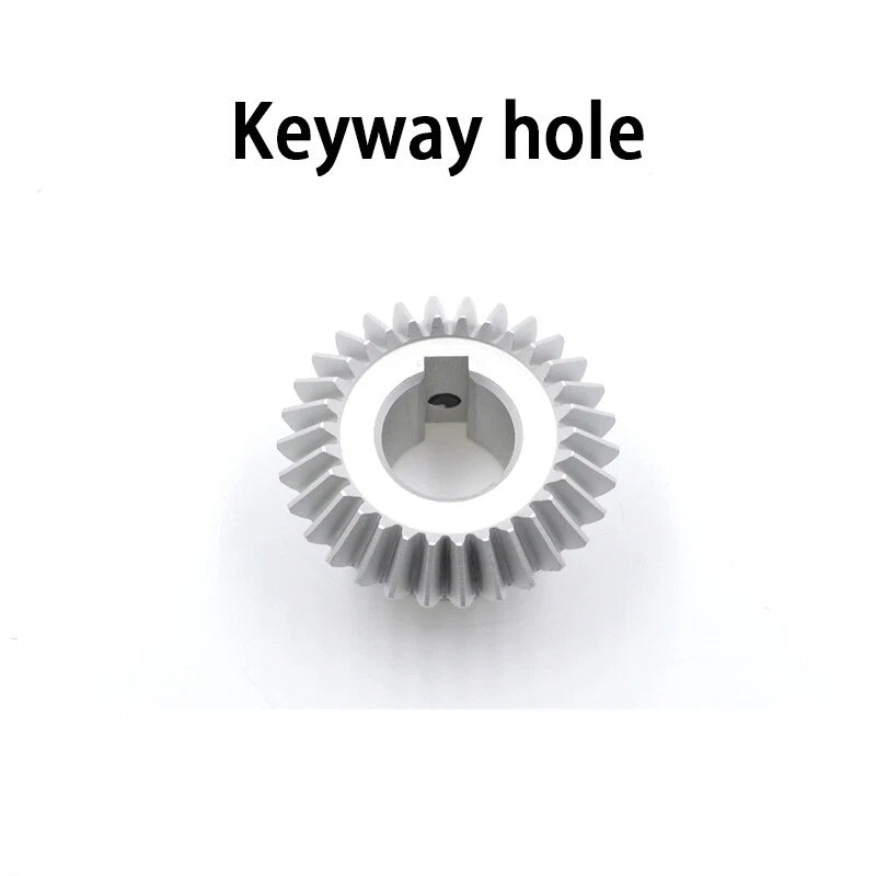 1 Mod Bevel Gear 15 - 30 Teeth Transmission Gears Bevel Teeth 90° 1:1  Aluminum