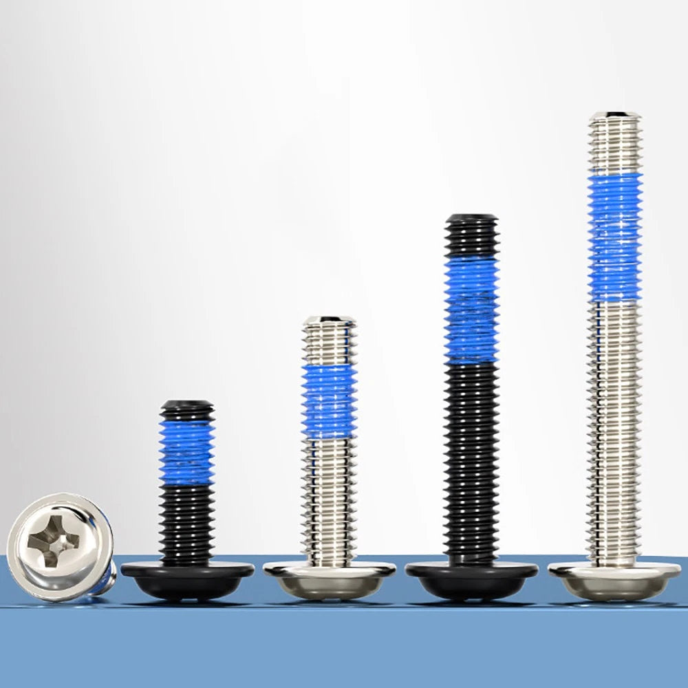 M2–M6 Flanged Button Head Screws – Carbon Steel, Phillips Drive, Nickel or Black Zinc Plated