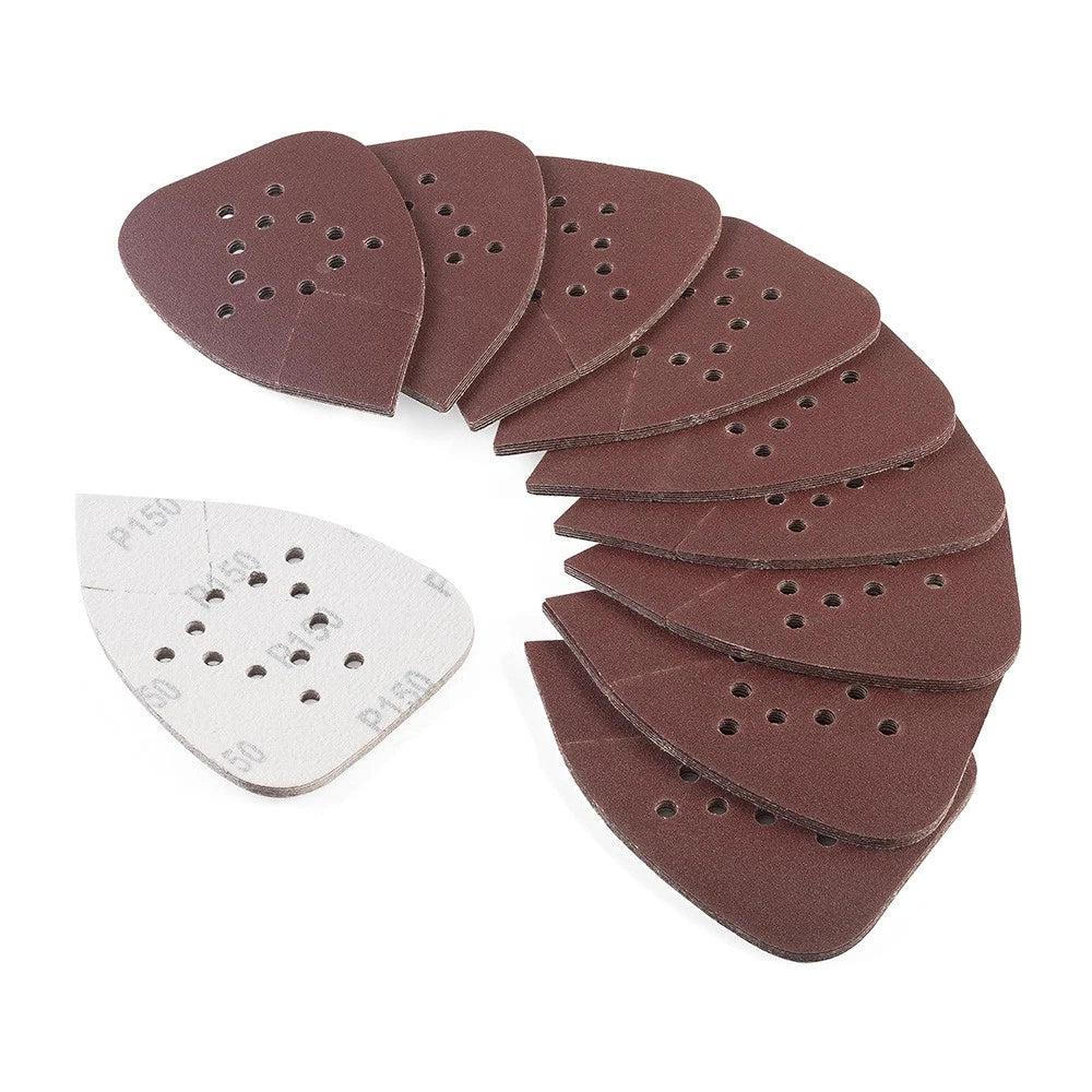 12 Holes Mouse Sandpaper Pad Sanding Discs for Black and Decker Mouse Sanders