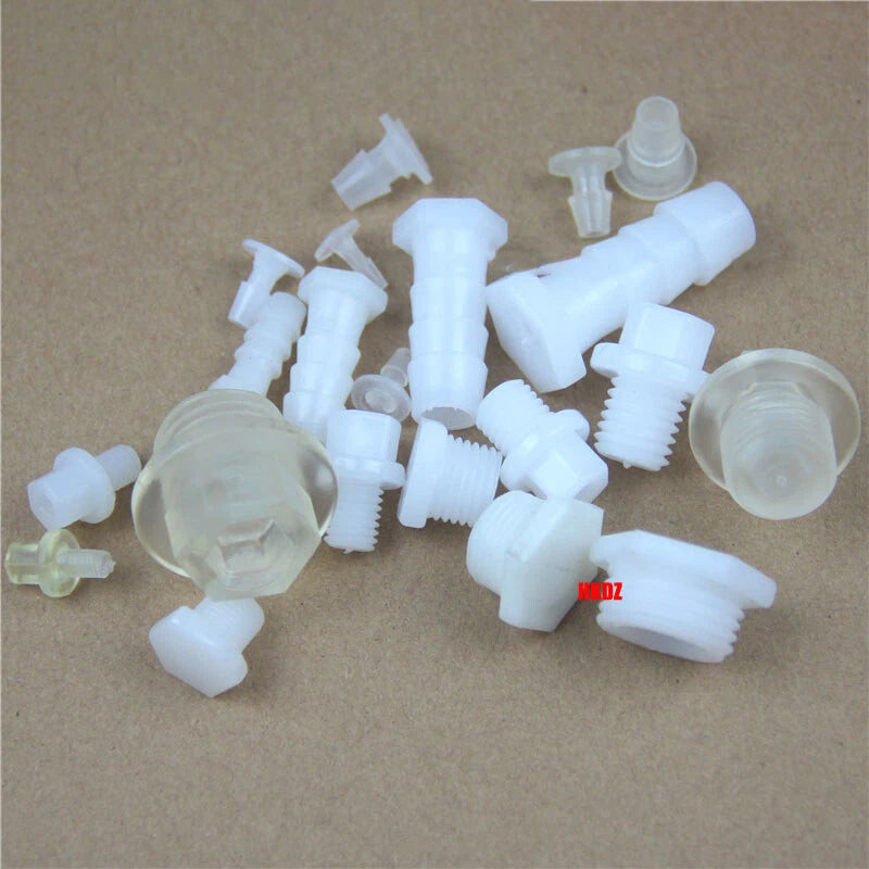 2.4~12mm Hosetail Connector Fitting Barb Male BSP Plastic Pool Hose Pipe Adaptor