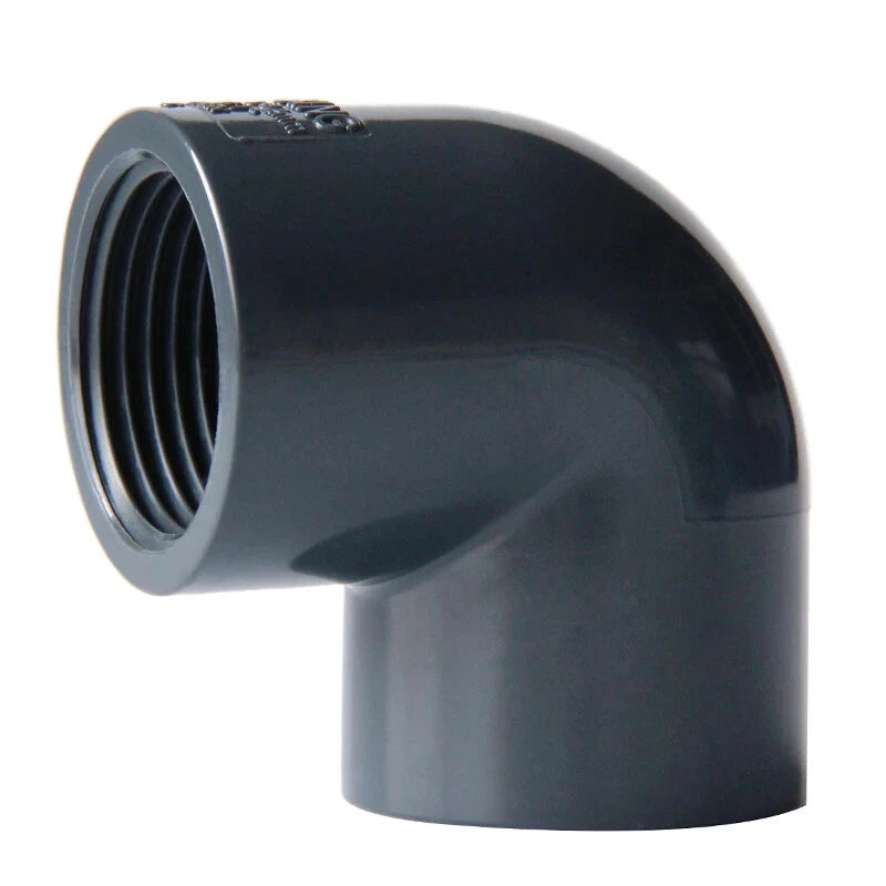 PVC 90° Elbow Female Thread Pressure Fittings Adhesive Connector Pipe Fittings