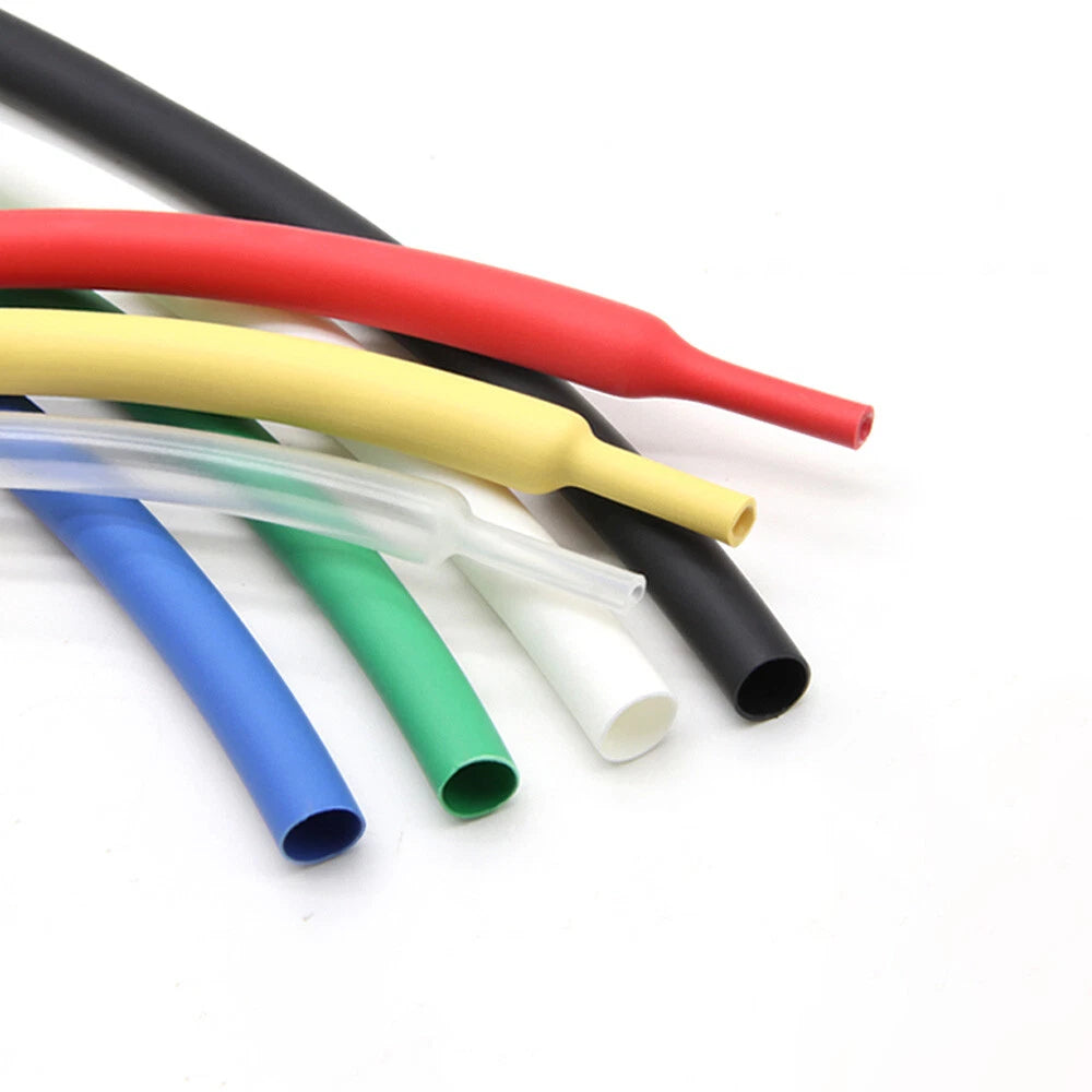 2:1 Heat Shrink Tubing – Electrical Wire Sleeving, 11mm–18mm, 7 Colors