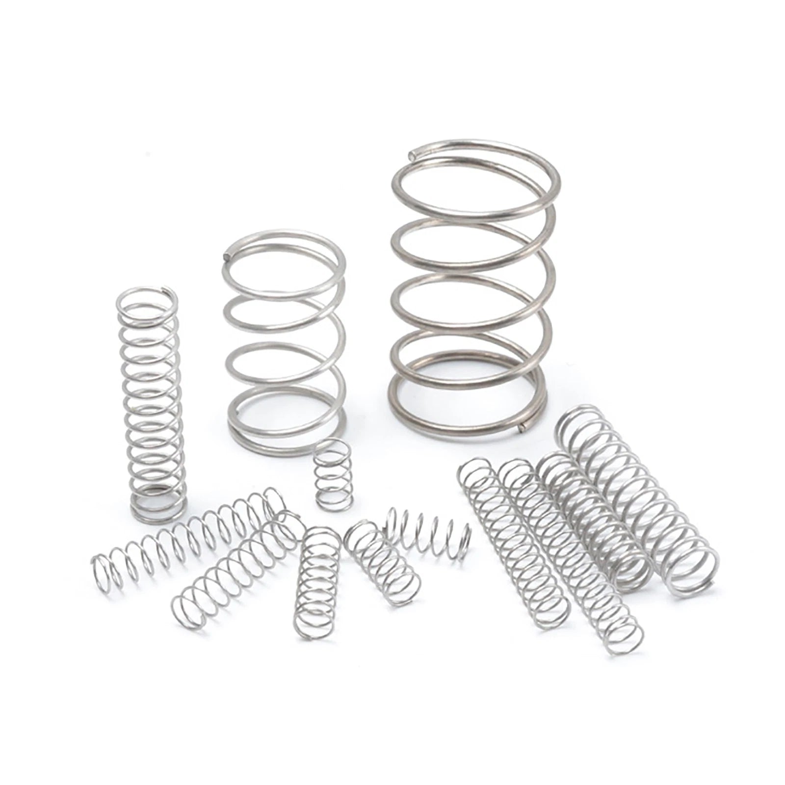 Stainless Steel Compression Springs Spring Ø0.6mm/0.7mm/0.8mm wire ,  L= 10-50mm