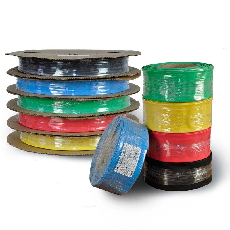 Heat Shrink Tubing 2:1 Ratio – Electrical Wire Sleeving, 16mm to 50mm, 7 Colors