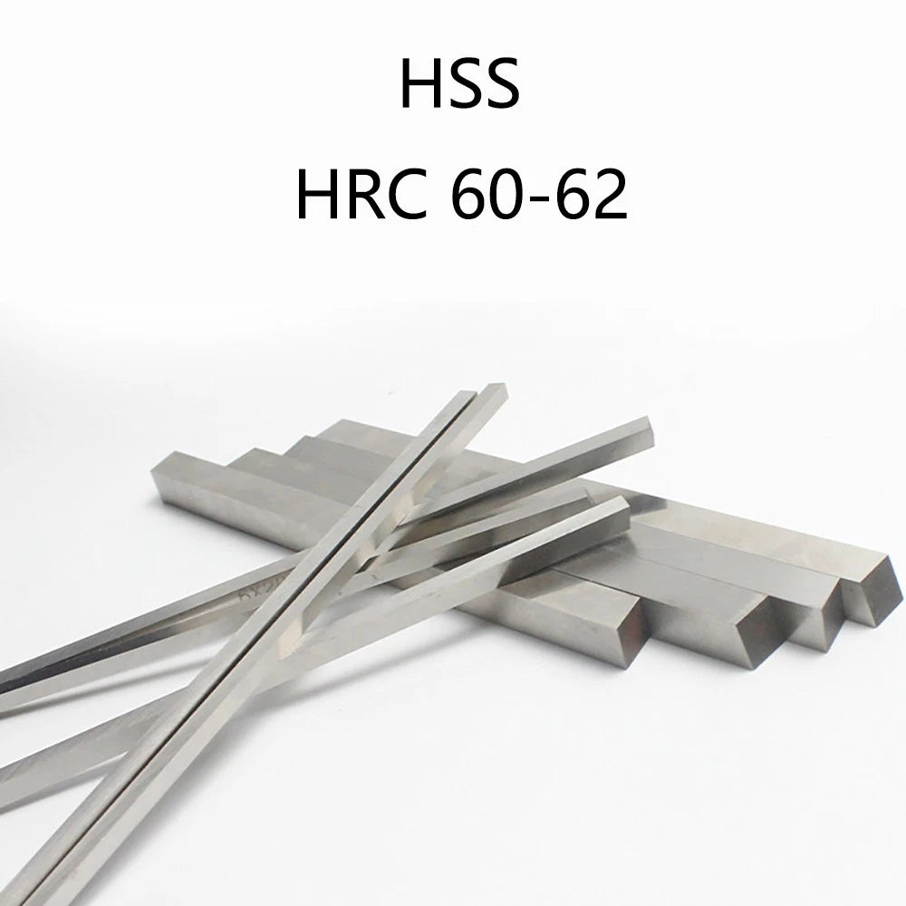 HSS Steel Flat Bar Strip Metal Plate 18-80mm Width 300mm Long Lathe Turning Tool