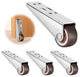 Silent Directional Roller Mobile Door Support Moving Wheel Gate Casters Pulley