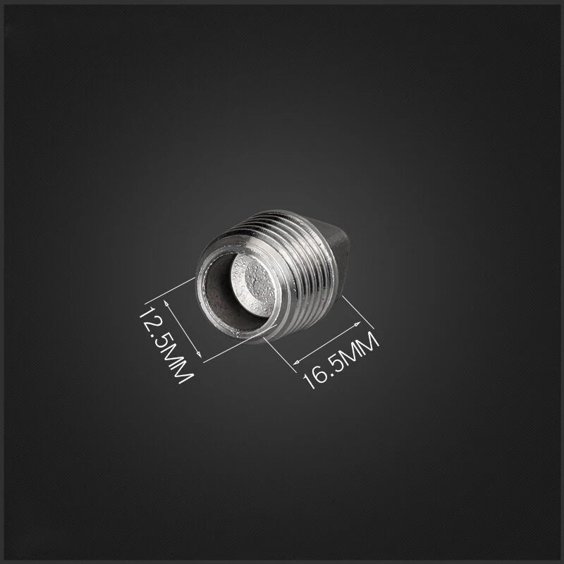 304 Stainless Steel BSP Blanking End Cap Pipe Fittings — Male & Female 1/4" to 1-1/2"