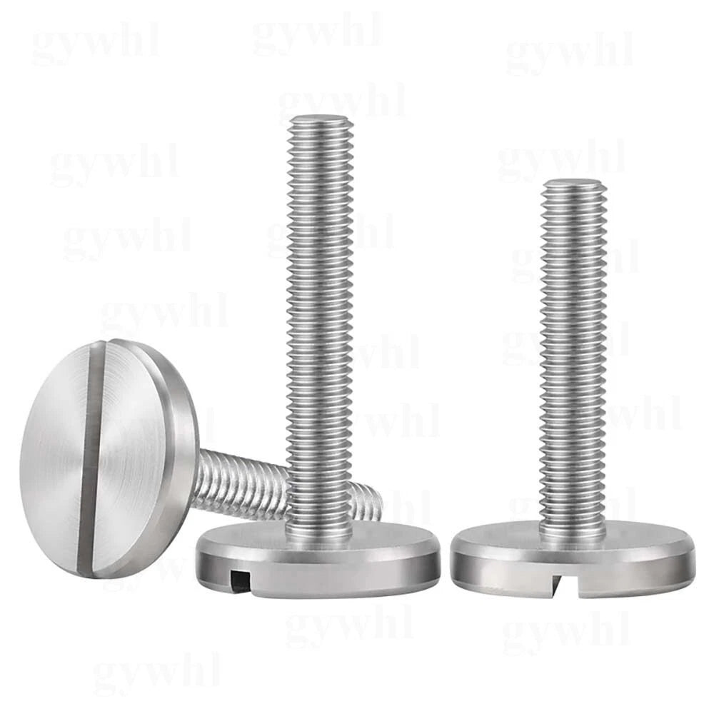 M2–M6 Slotted Round Head Machine Screws | A2 Stainless Steel | DIN 85