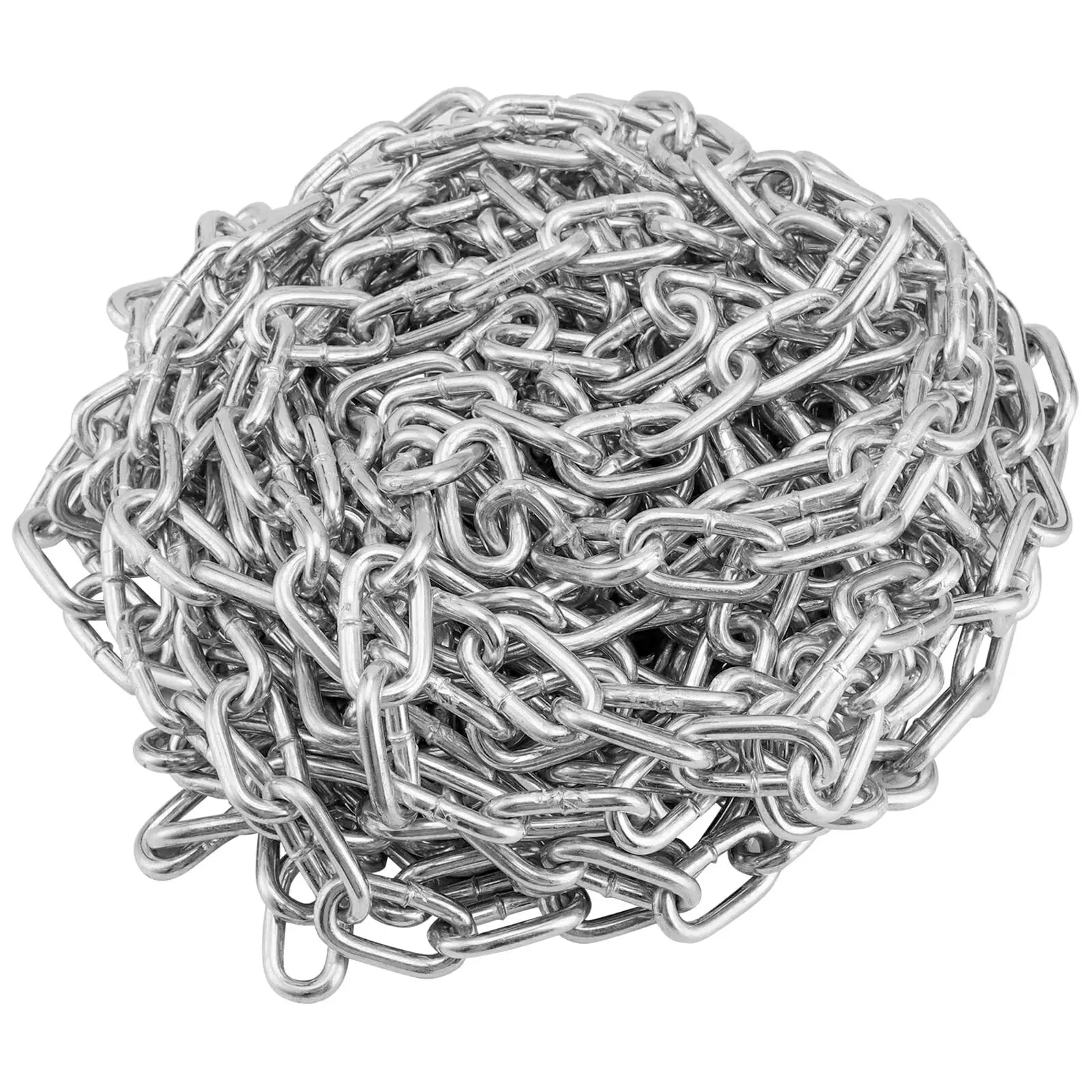 A2 Stainless Steel Chain Heavy Duty Lifting Long/Short Durable Security Links - HomeDIYer