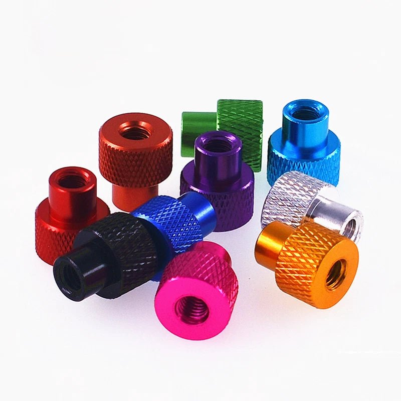 UNC Knurled Thumb Screws – Aluminum Alloy Hand Grip Knob Bolts with Through Hole - HomeDIYer