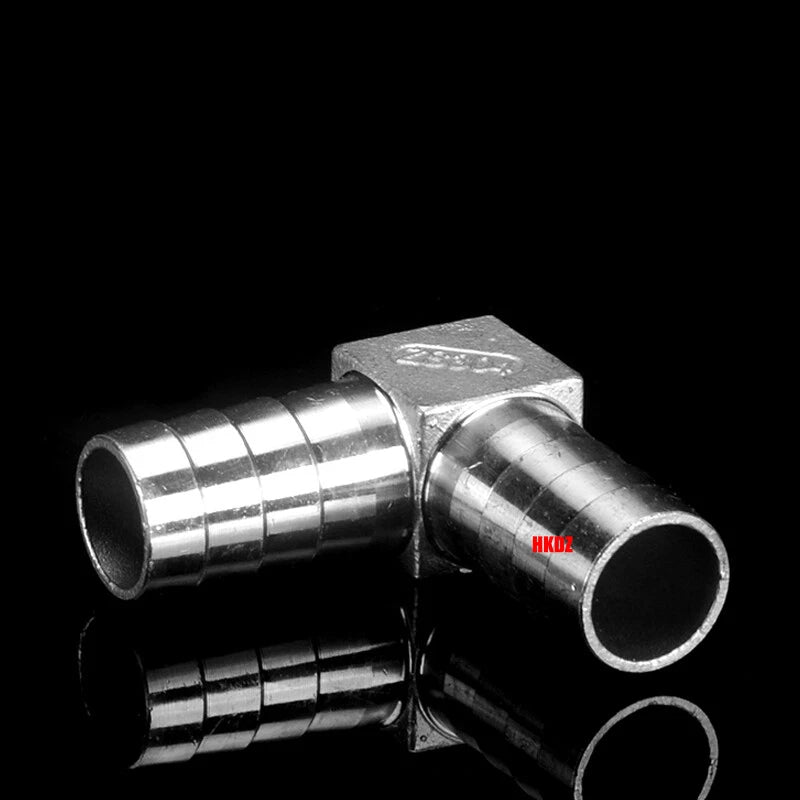 304 Stainless Steel Hose Barb 90° Elbow Fitting — BSP Taper Thread