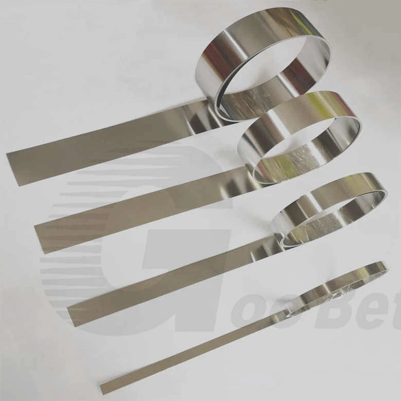 A2 304 Stainless Steel Flat Bar Metal Strip Sheet Foil Band Roll 0.1mm-1mm Thick