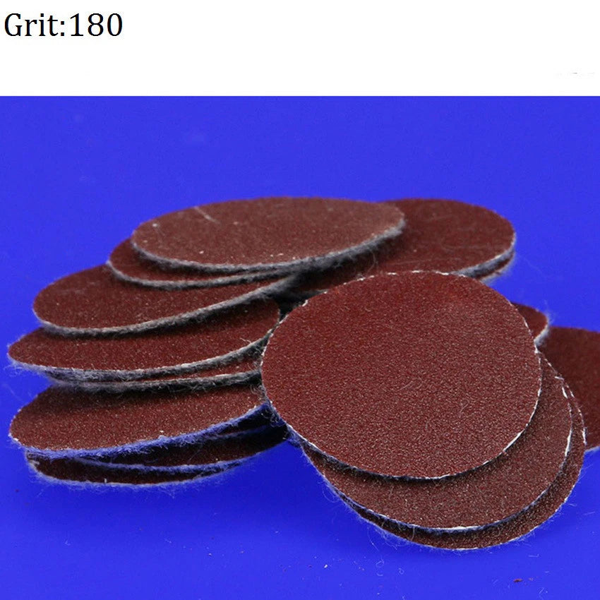 1'' 25mm Hook And Loop Sandpaper Disc Abrasive Sanding Paper Pad 80-10000 Grit