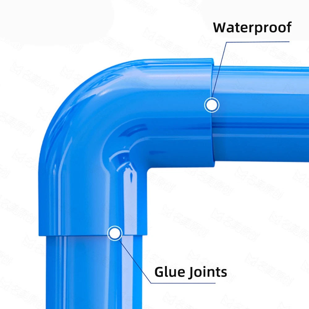 Coloured PVC Round Tube | Solvent Weld Pipe for Plumbing & Aquarium | 20–110mm OD