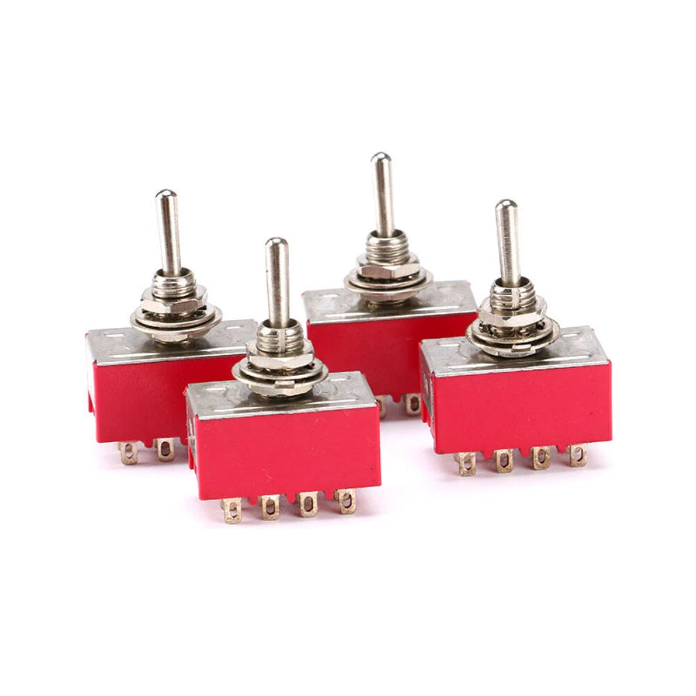 MTS Series Mini Toggle Switch SPDT DPDT ON-ON ON-OFF-ON for Car Boat Dashboard