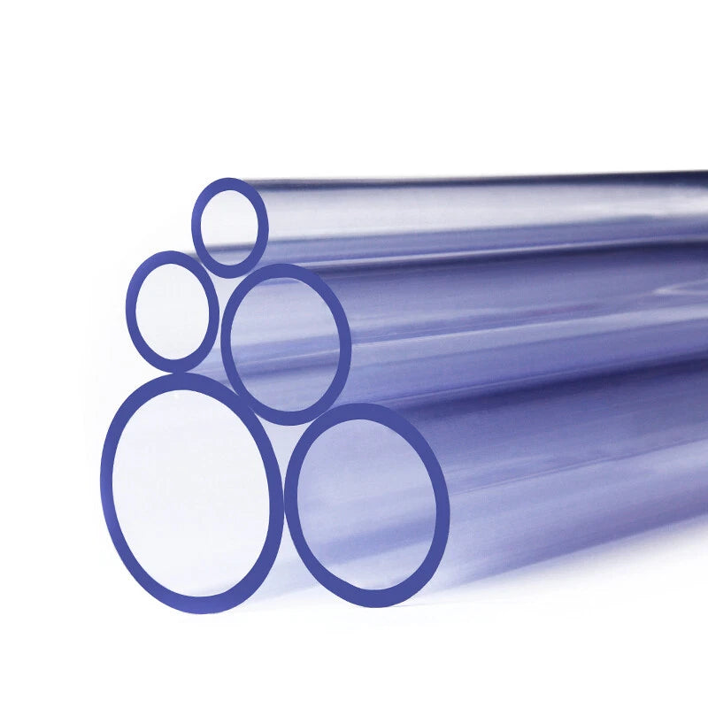 UPVC PVC Pipe Fittings Tee Straight Cap Elbow Clear Plumbing Couping ID 20-110mm
