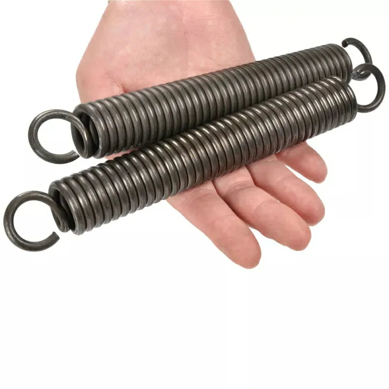 0.3mm to 0.7mm Wire Dia Hook Extension Tension Spring Springs Steel Small Spring