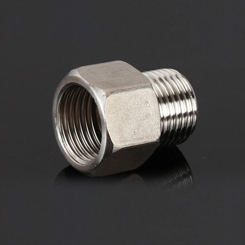 1/2" BSP Stainless Steel Pipe Fittings — Male/Female Adaptors, Tees & Couplings (A2)