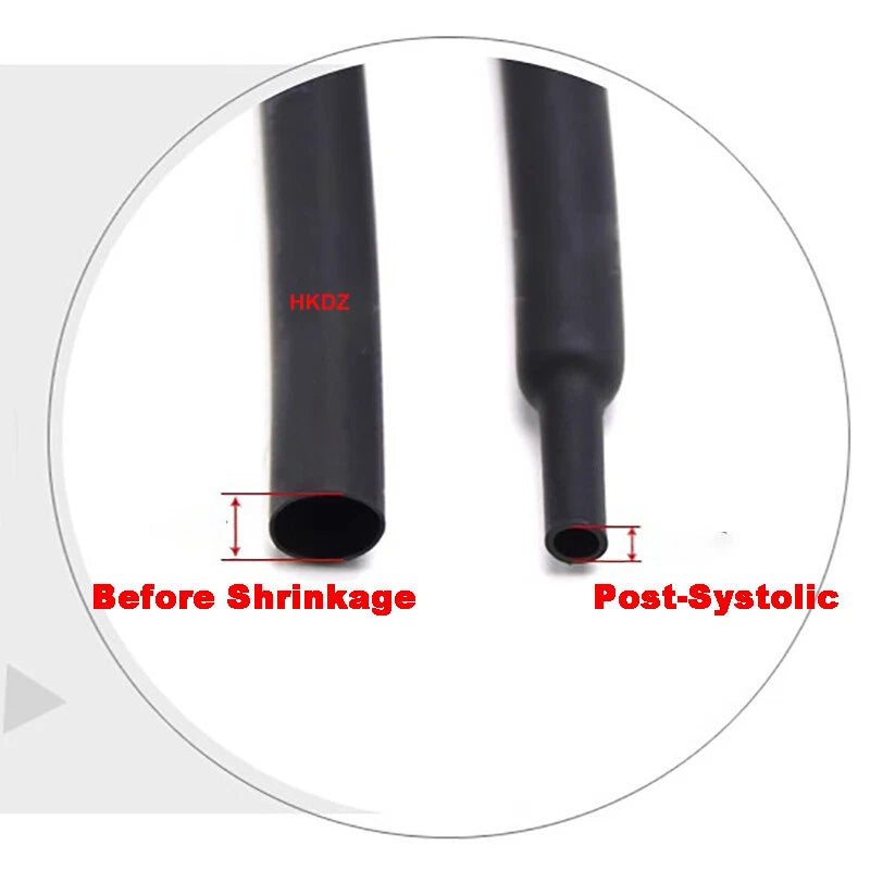 2:1 Heat Shrink Tubing – Electrical Wire Sleeving & Cable Wrap, Φ11mm to Φ210mm