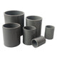PVC Straight Pipe Coupling — Socket Slip Joint Fitting, 20–200mm (3/4" to 8"), Grey