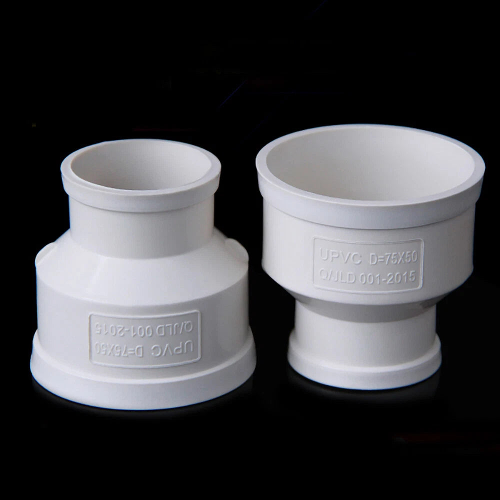 PVC Reducer Fittings Water Pipe Fittings 75 x 50mm~315 x 200mm Adapter Connector