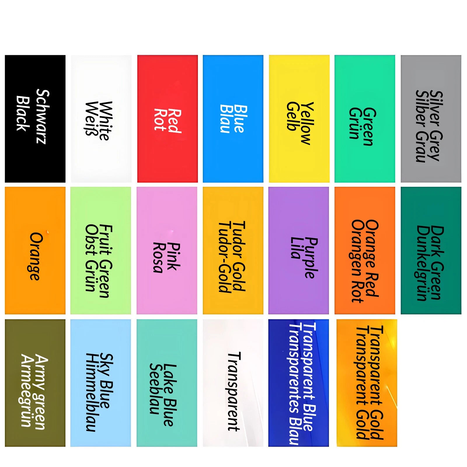 PVC Heat Shrink Tubing for RC Battery Packs — 60mm to 625mm, Multiple Colors