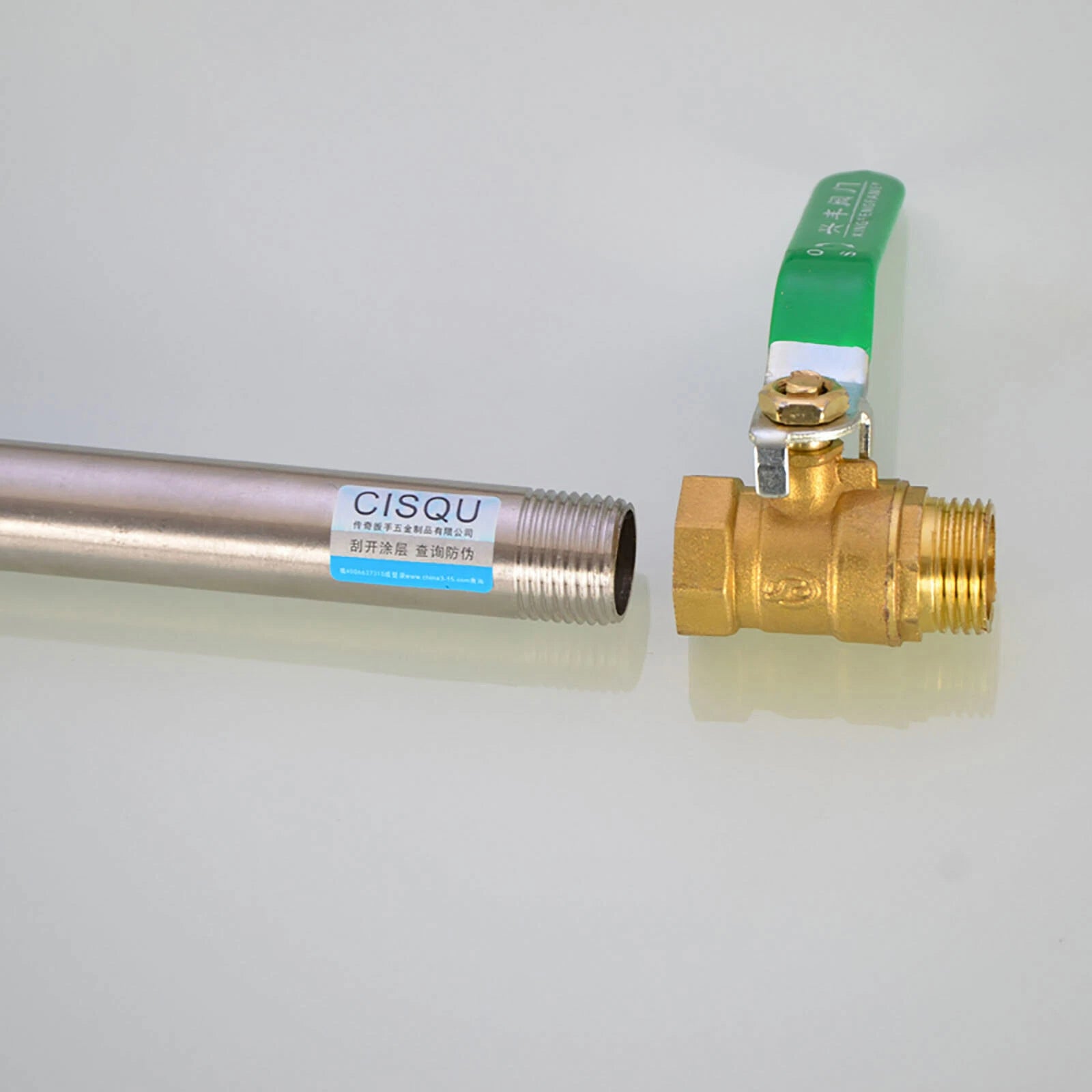 Stainless Steel 201 Male Thread Weld Nipple 1/2" 3/4" 1" | 100–500mm Pipe Fitting