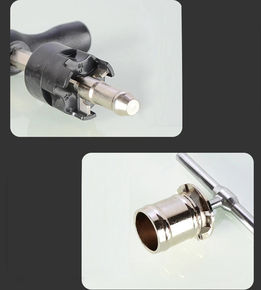 Manual Copper Pipe Tube Expander Hand Expanding Plumbing Pipe Calibration Tool