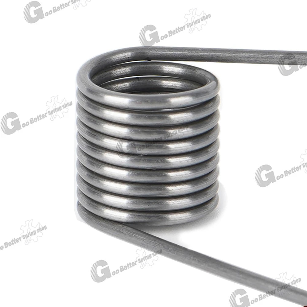 Torsion Spring 3 - 9 Coil (10 pcs), 0.8mm Wire dia, 5 ~ 10mm OD, Left spring Steel - HomeDIYer