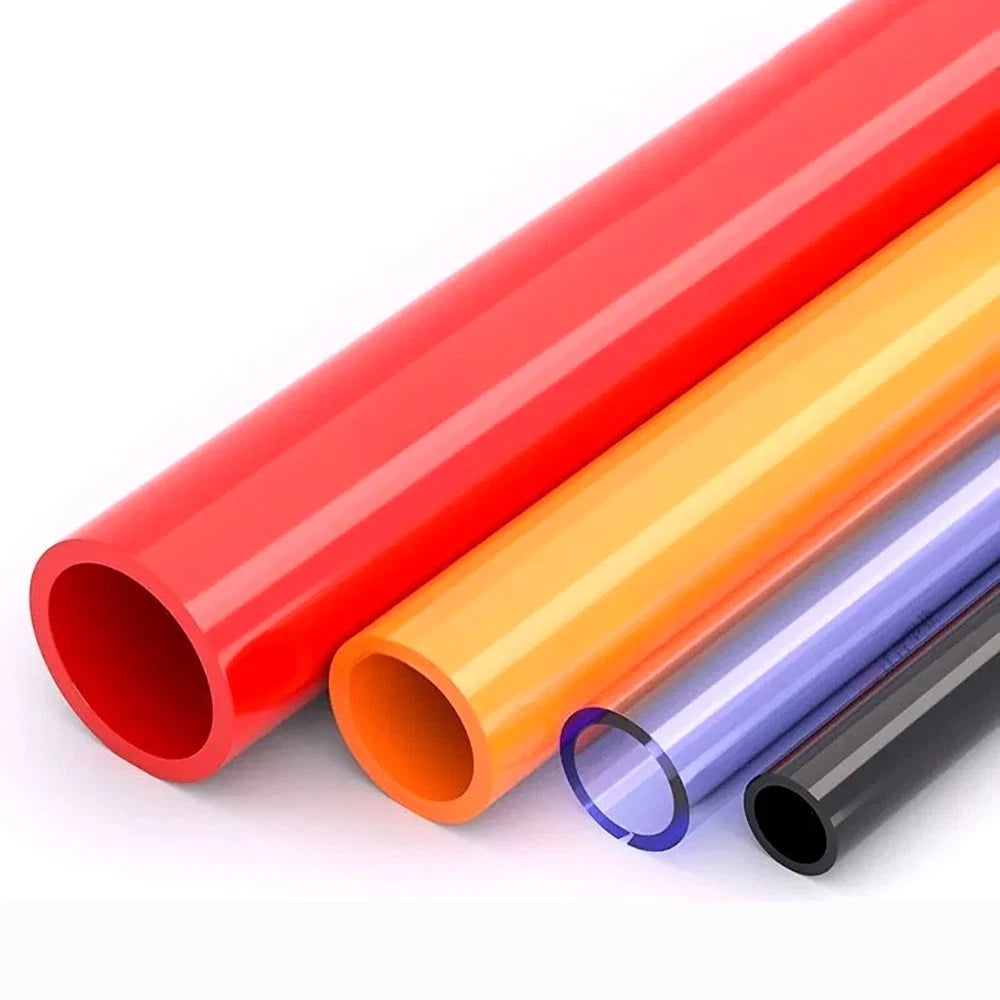 PVC Round Pipe Tube | Solvent Weld | OD 20–110mm | 13 Colors | Plumbing & Aquarium