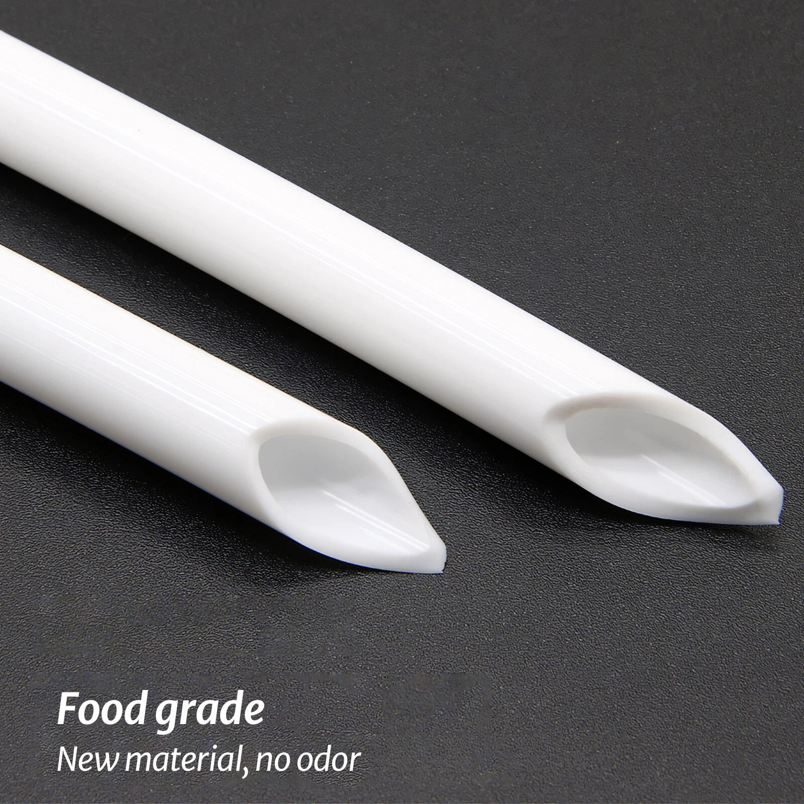 Food Grade White Silicone Tube Hose Pipe – Soft Flexible Rubber, ID 1–25mm