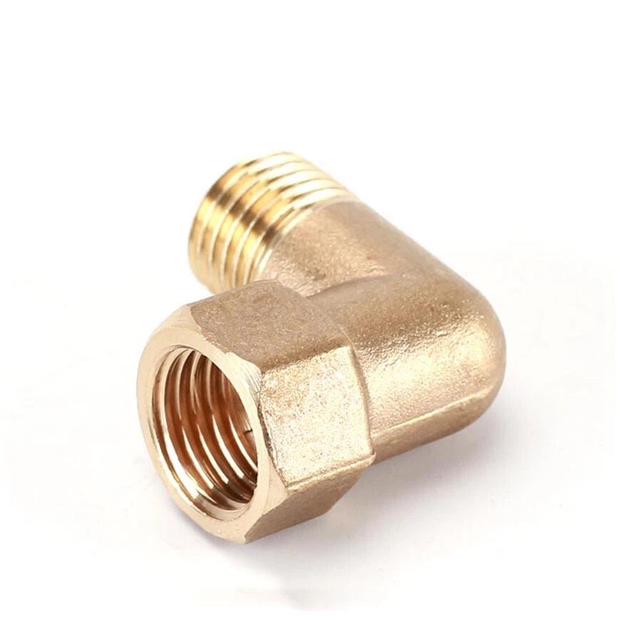 M14x1.5mm & M22x1.5mm Brass Pipe Fittings — Straight, Elbow, Tee, Cross, Coupler Adapters