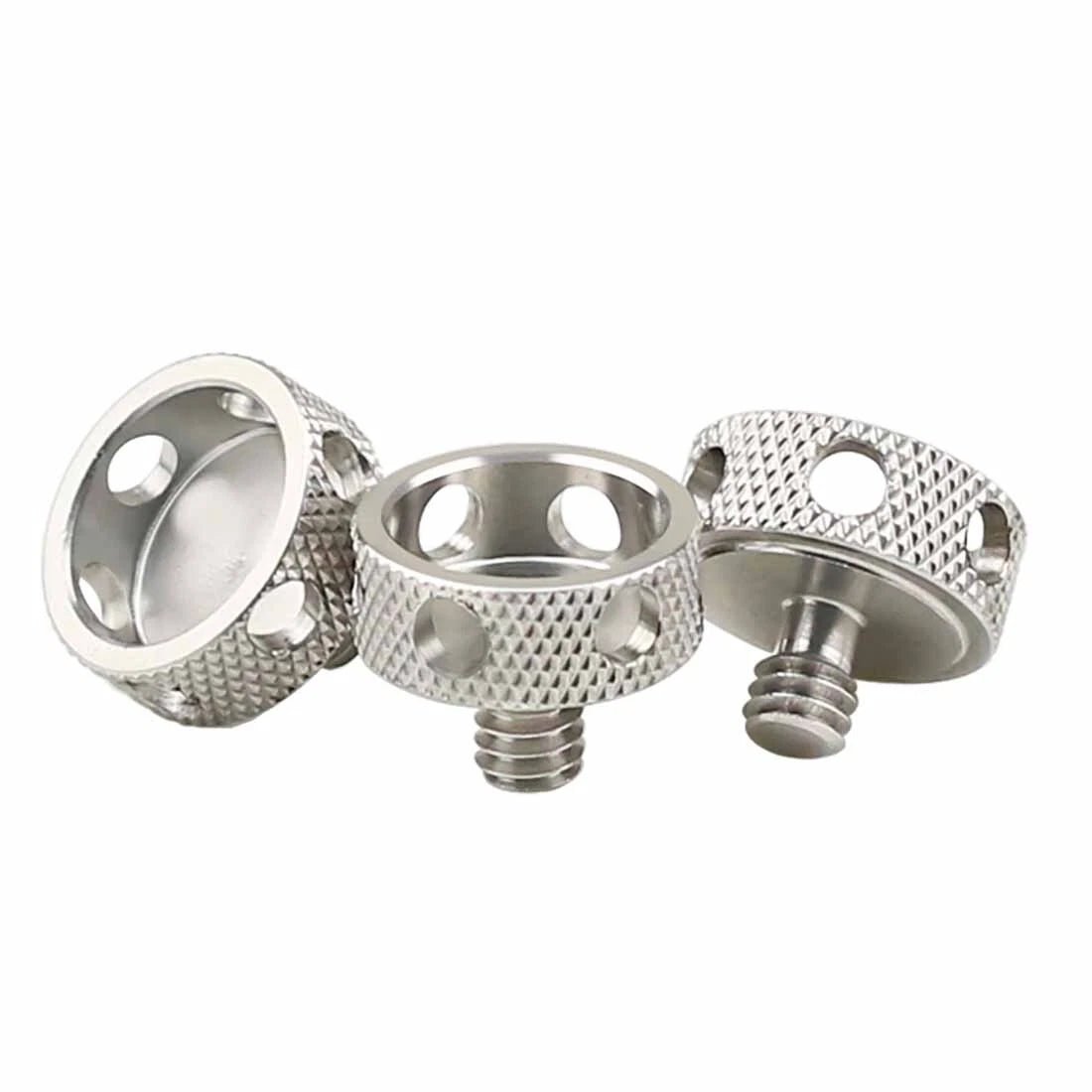 1/4" Camera Thumb Screws – Aluminum Alloy & Stainless Steel Pan Head Adapter Bolts - HomeDIYer