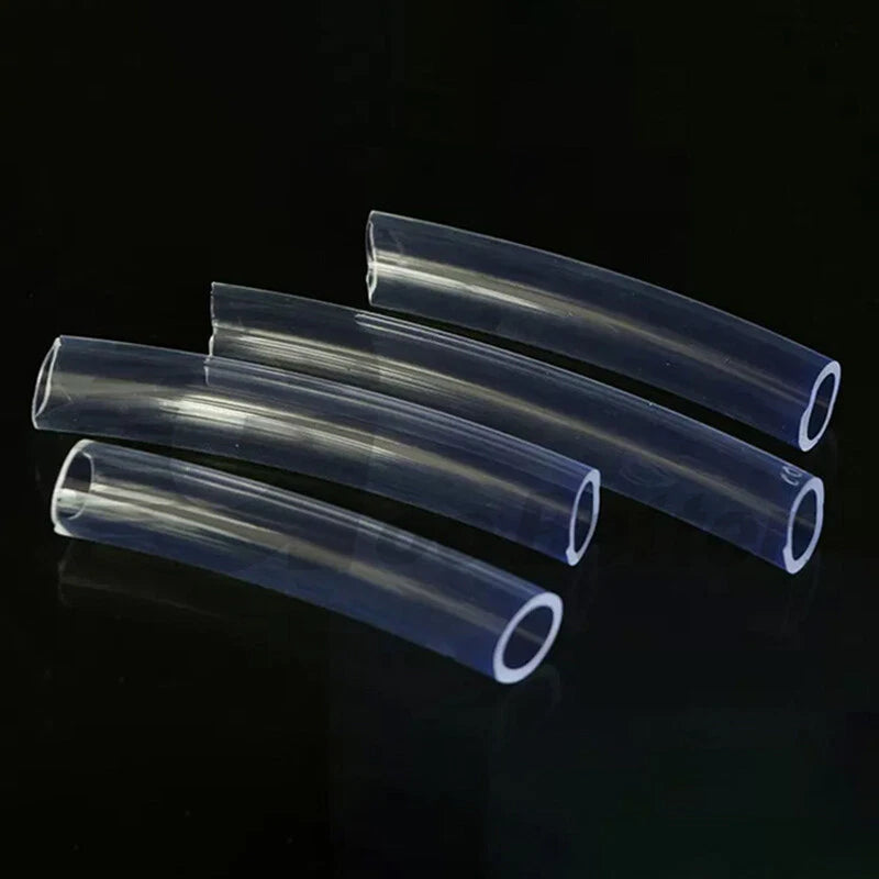 Clear PVC Tubing — Flexible Plastic Tube for Aquarium, Fish Pond & Water Transfer (ID 2mm–50mm)