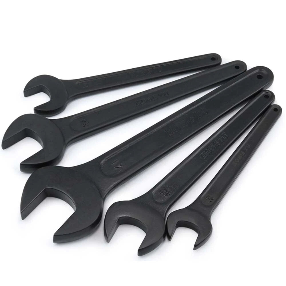 Single Open Ended Spanner Combination Wrench Impact High Carbon Steel HRC 60°