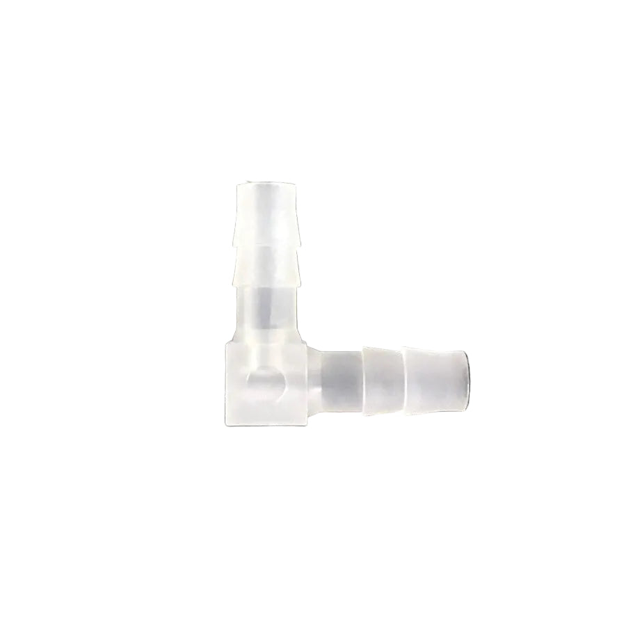 Plastic Barbed Elbow Hose Connector 2.4–20mm — Equal & Reducer Air Water Pipe Joiner
