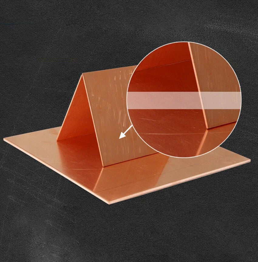 0.5mm to 6mm Thick T2 Pure Copper Plate/Sheet Copper Block Laser Cut Many Sizes - HomeDIYer