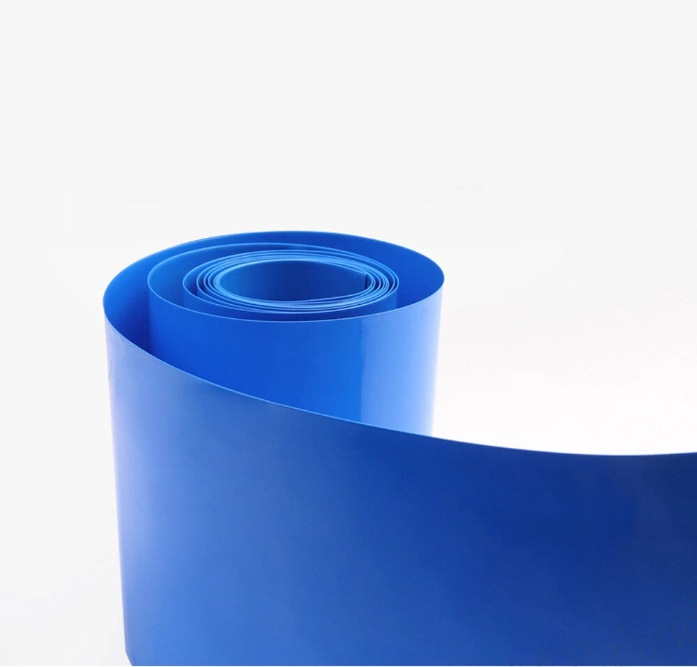 PVC Heat Shrink Tubing for Battery Packs — 95mm to 160mm Wide, 1m/2m/5m