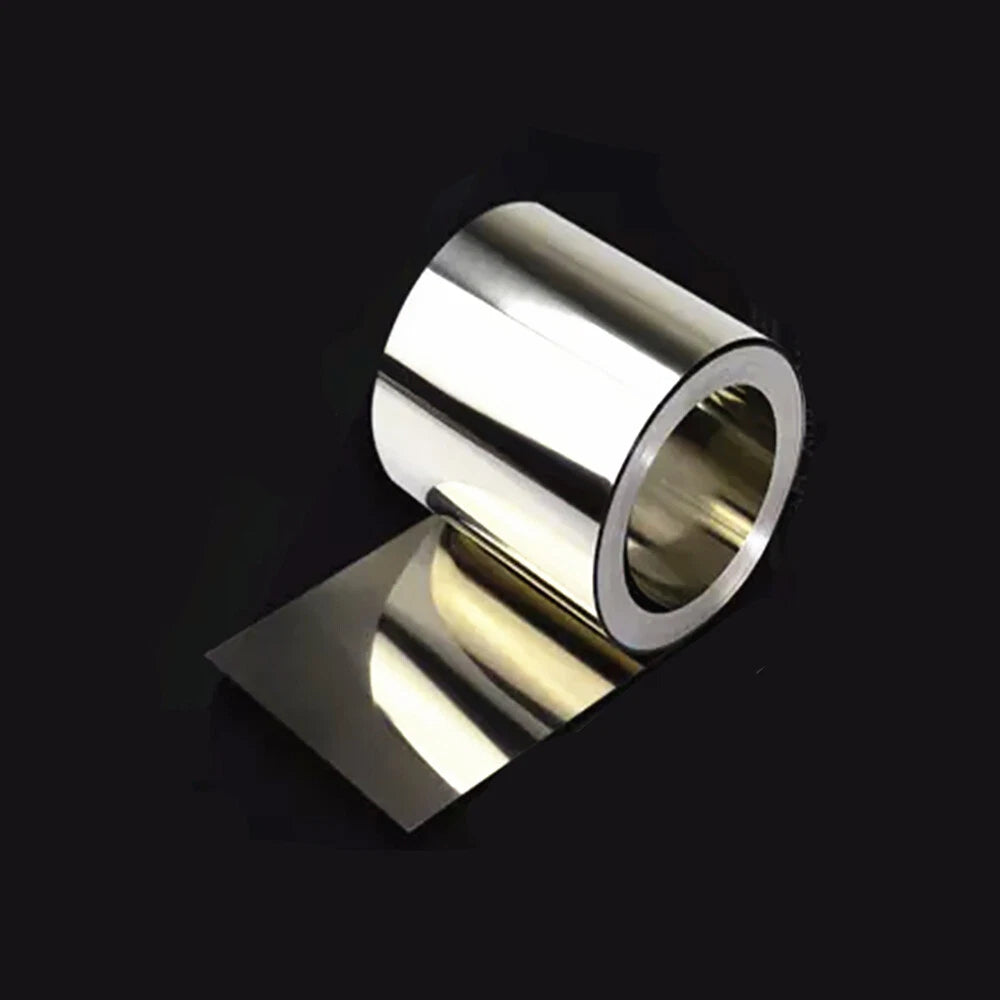 304 Stainless Steel Thin Plate Band Thick 0.01mm~1mm Metal Strip Roll Foil Sheet