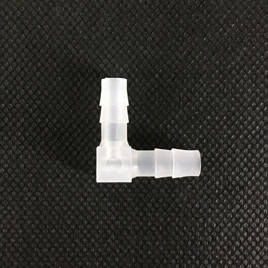 Plastic Barbed Elbow Hose Connector 2.4–20mm — Equal & Reducer Air Water Pipe Joiner