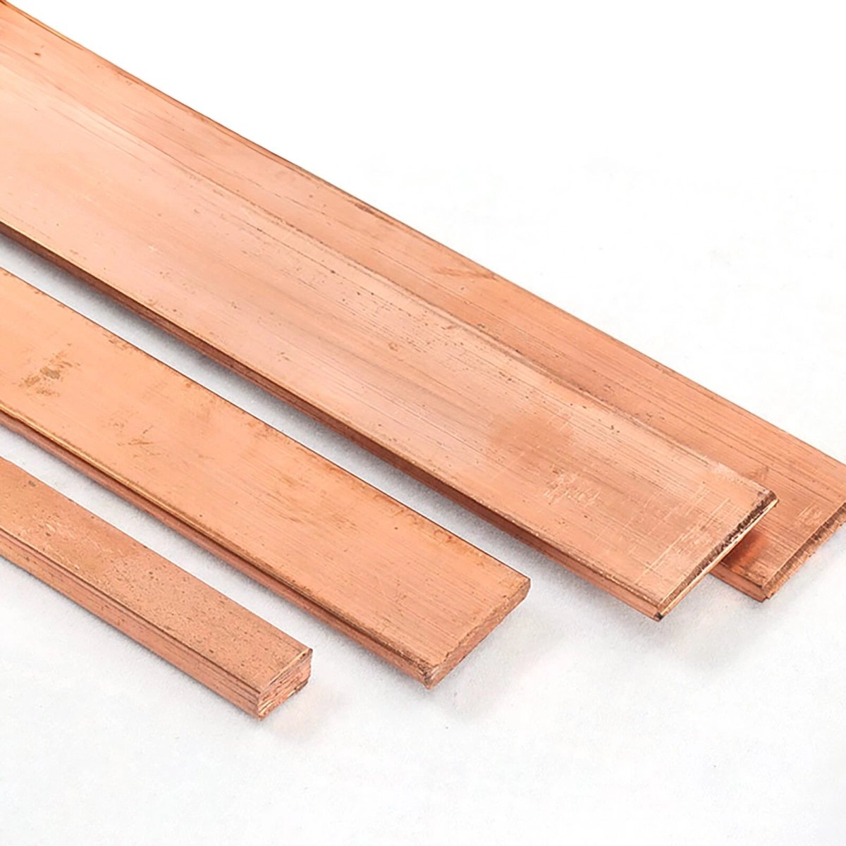 99.9% Copper Strip Sheet Metal Plate For Model Makers & Hobbyist Precision Cut - HomeDIYer