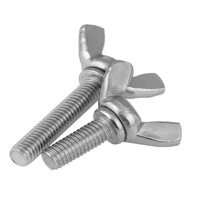 Butterfly Wing Screws Thumb Screws Wing Bolts M3 M4 M5 M8 M10*(6-55mm) 304SS