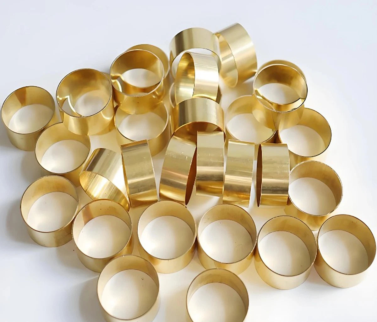 Brass Round Tube Pipe | OD 6–26mm | Wall 0.5–2mm | 200mm Length