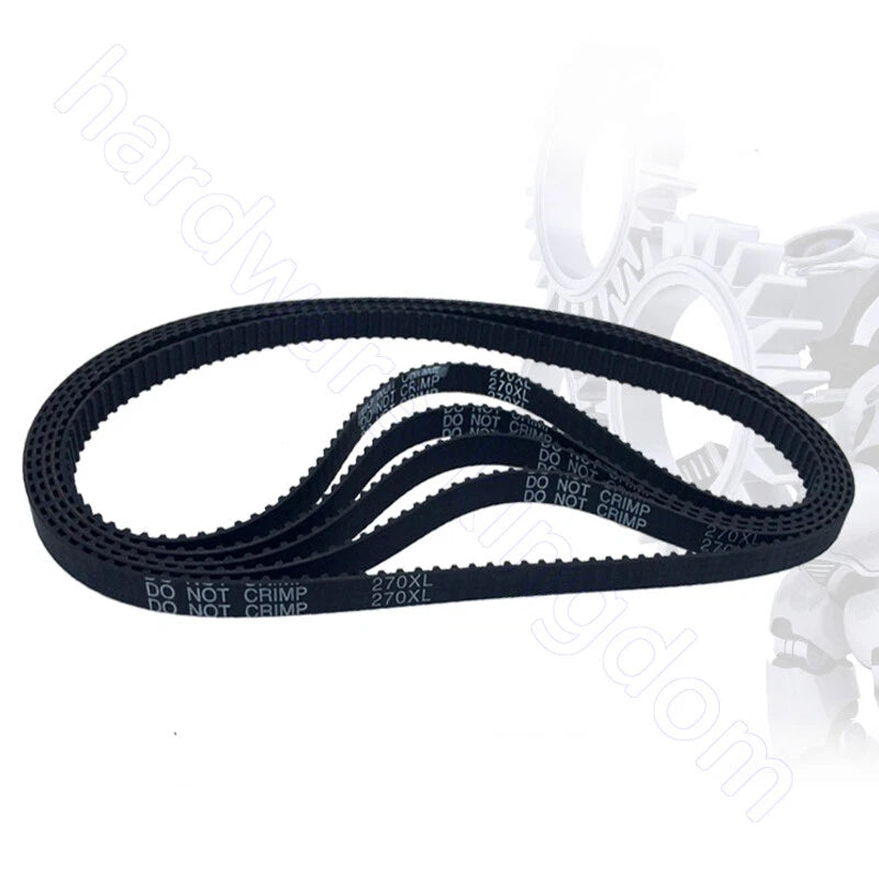 XL Timing Belt 5.08mm Pitch 10mm Width — 68XL to 200XL Closed Loop Rubber Drive Belt