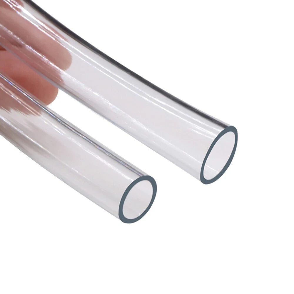 Clear PVC Flexible Tubing — Fuel, Oil, Air, Water & Aquarium Hose | ID 2–25mm
