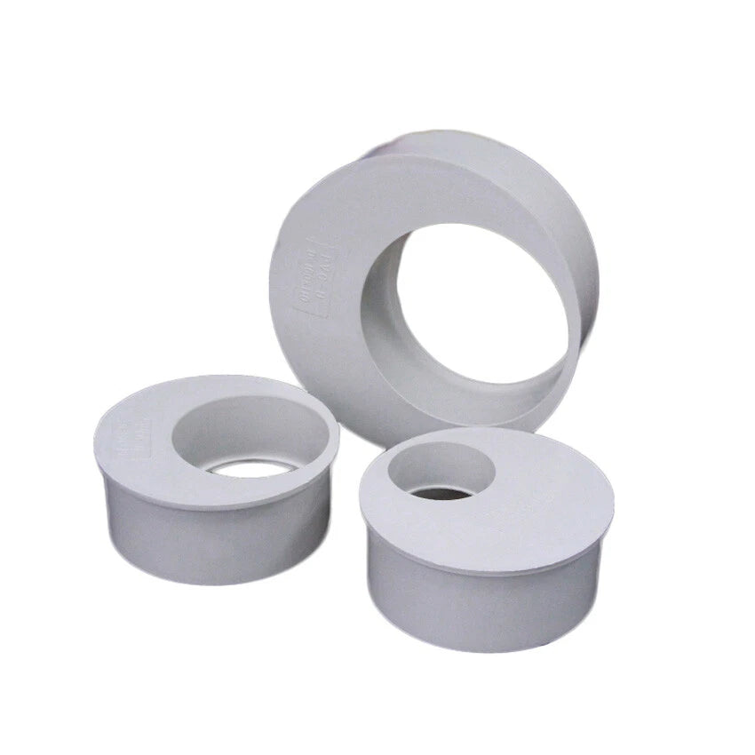 PVC Drainage Pipe Reducer Bushing Connector Adapter Joints Drain Fittings