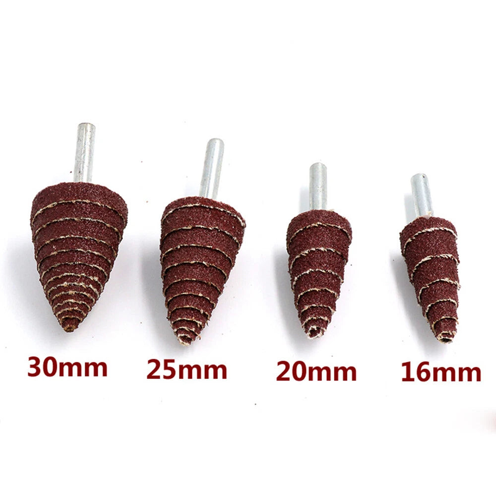 Sanding Flap Wheel 15mm-80mm | 80 Grit Abrasive Disc with 1/4" Shank for Drill & Grinder