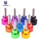 M3.5 Knurled Thumb Screws Aluminum + 304 Stainless Steel Hand Grip Knob Bolts